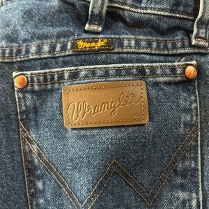 Wrangler Iconic Cowboy Cut 13MWZGK Western Denim 34x36